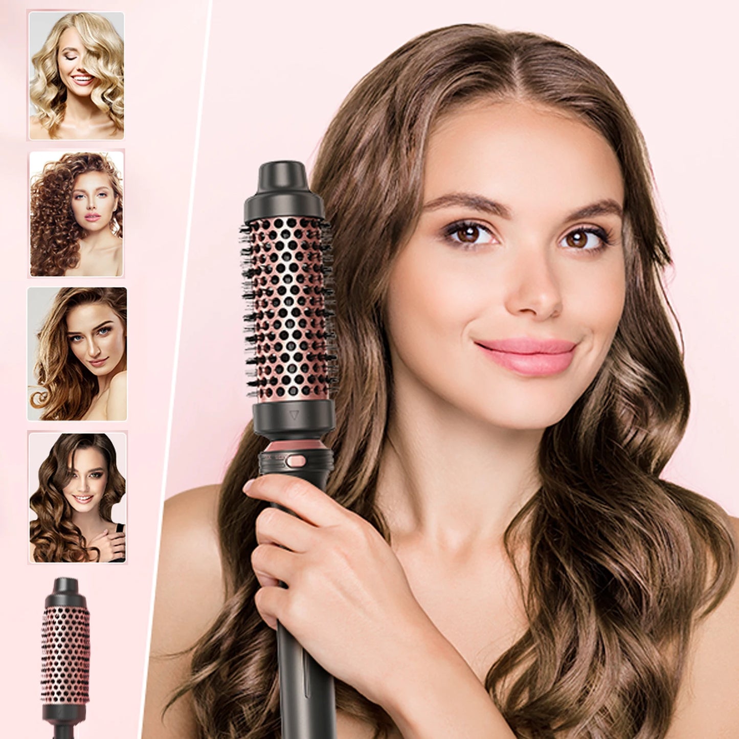 Professional 3 In 1 Blowout Brush