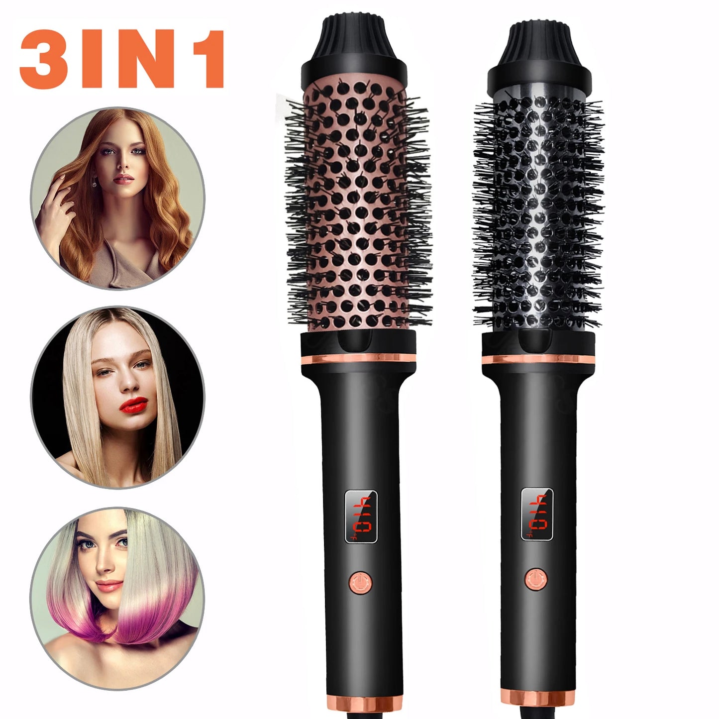 Professional 3 In 1 Blowout Brush